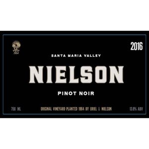2016 Nielson Santa Maria Valley Pinot Noir