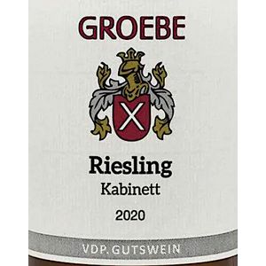 2020 Weingut K. F. Groebe Riesling Kabinett