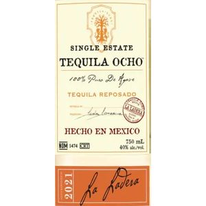 Tequila Ocho Single Estate Reposado Tequila