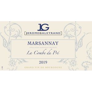 2019 Jerome Galeyrand Marsannay La Combe du Pré