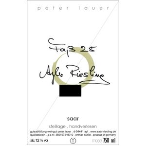 2020 Peter Lauer № 25 Ayler Riesling