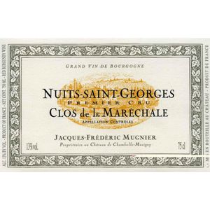 2020 Domaine Jacques-Frédéric Mugnier Nuits-St-Georges Clos de la Maréchale