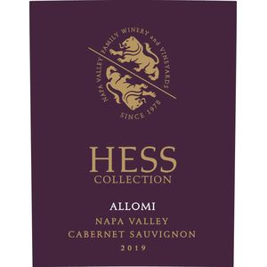 2019 The Hess Collection Allomi Cabernet Sauvignon