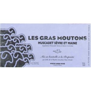 2021 Domaine de la Pépière Muscadet Sèvre et Maine Sur Lie Les Gras Moutons