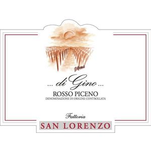 2017 Fattoria San Lorenzo Rosso Piceno di Gino