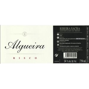 2018 Adega Algueira Risco Ribeira Sacra