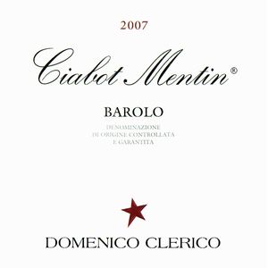 2007 Domenico Clerico Barolo Ciabot Mentin