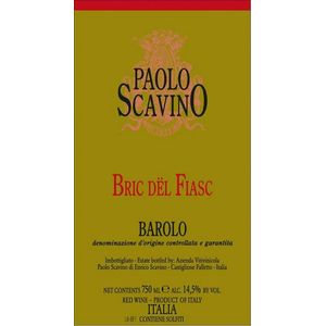 2018 Paolo Scavino Barolo Bric dël Fiasc