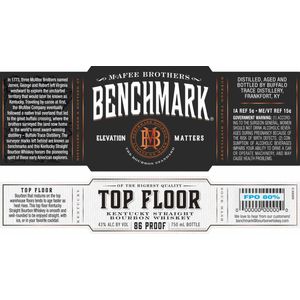 Benchmark Top Floor Kentucky Bourbon Whiskey