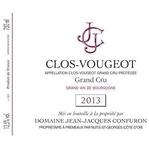 1996 Domaine Jean-Jacques Confuron Clos-Vougeot