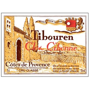2021 Clos Cibonne Côtes de Provence Tibouren Cuvée Tradition Rosé