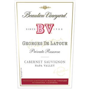 2008 Beaulieu Vineyard Georges de Latour Private Reserve Cabernet Sauvignon