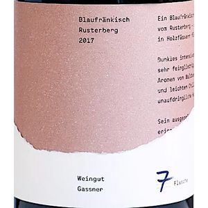 2017 Weingut Gassner Rusterberg Blaufränkisch