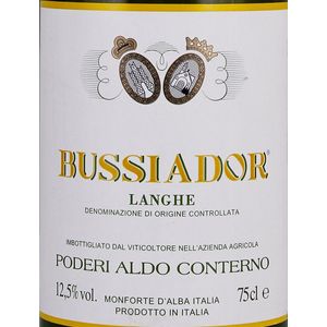 2018 Poderi Aldo Conterno Langhe Chardonnay Bussiador