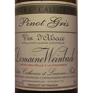 2020 Domaine Weinbach Cuvée Ste Catherine Pinot Gris