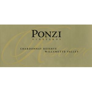 2019 Ponzi Vineyards Reserve Chardonnay