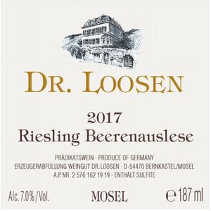 2017 Dr. Loosen Riesling Beerenauslese