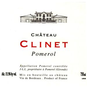 2022 Château Clinet Pomerol