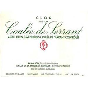 1999 Nicolas Joly Savennières Coulée de Serrant