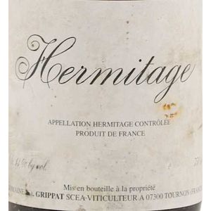 1986 Domaine Jean Louis Grippat Hermitage