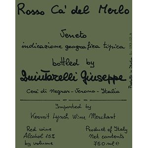 2013 Giuseppe Quintarelli Rosso Ca’ del Merlo