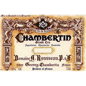 2016 Domaine Armand Rousseau Chambertin