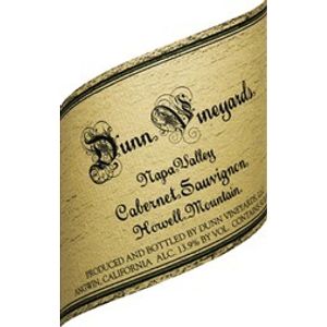 1981 Dunn Vineyards Howell Mountain Cabernet Sauvignon