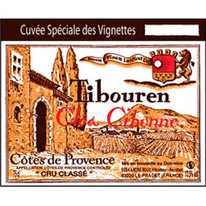 2021 Clos Cibonne Côtes de Provence Tibouren Cuvée Spéciale des Vignettes Rosé