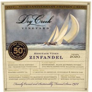 2020 Dry Creek Vineyard Heritage Zinfandel