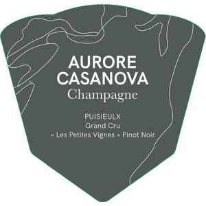 Aurore Casanova Champagne Puisieulx Blanc de Noirs Extra Brut