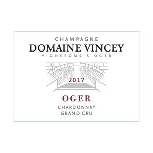 2017 Domaine Vincey Champagne Extra Brut Blanc de Blancs Grand Cru