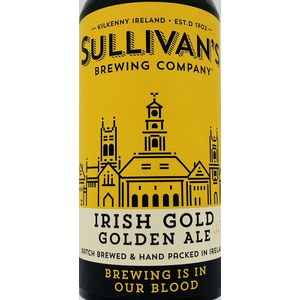 Sullivan's Irish Gold Golden Ale Cans Four Pack 14.9oz