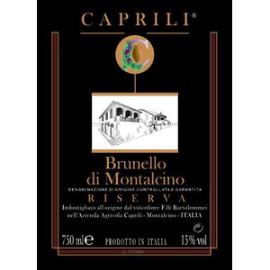2016 Caprili Brunello di Montalcino Riserva