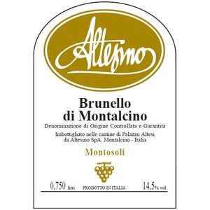 2018 Altesino Brunello di Montalcino Montosoli
