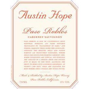 2021 Austin Hope Paso Robles Cabernet Sauvignon