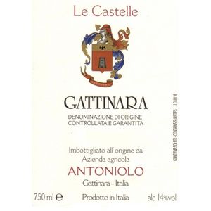 2015 Antoniolo Gattinara Le Castelle