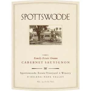 2012 Spottswoode Estate Cabernet Sauvignon