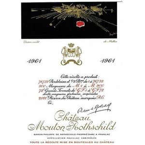 1961 Château Mouton Rothschild Pauillac