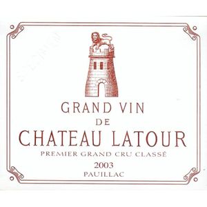 2003 Château Latour Pauillac