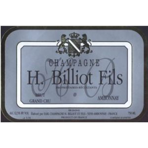 H. Billiot Fils Champagne Brut Réserve