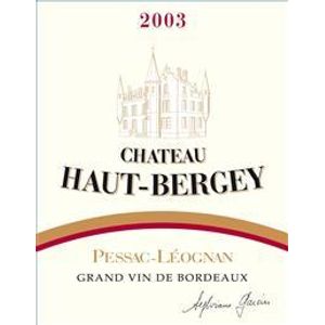 2000 Château Haut-Bergey Pessac-Léognan