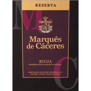 2016 Marqués de Cáceres Rioja Reserva