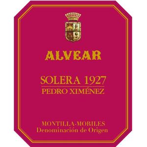 Alvear Solera 1927 Pedro Ximénez