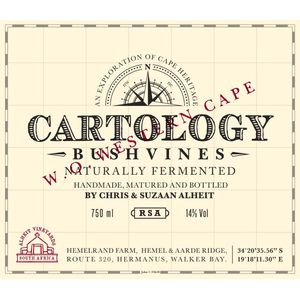 2018 Alheit Vineyards Bush Vines Cartology