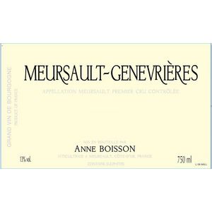 2018 Anne Boisson Meursault-Genevrières
