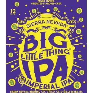 Sierra Nevada Brewing Company Big Little Thing Imperial IPA