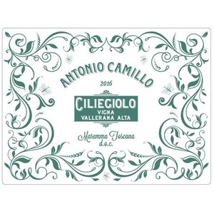 2021 Antonio Camillo Maremma Toscana Ciliegiolo Vallerana Alta