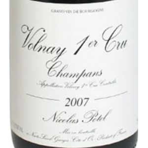 2007 Nicolas Potel Volnay Champans
