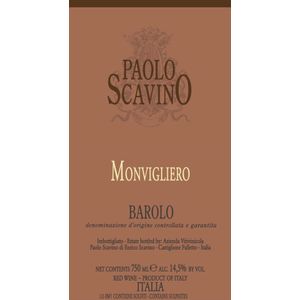 2019 Paolo Scavino Barolo Monvigliero