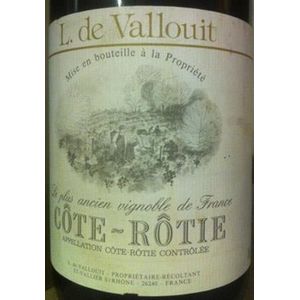 1985 L. de Vallouit Côte-Rôtie